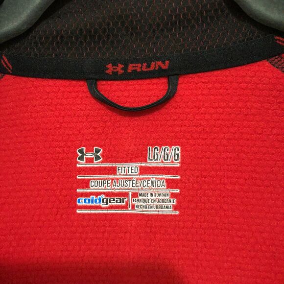 UnderArmour RUN Coldgear Shell for Winter Training Men's Large Fitted - Picture 4 of 7